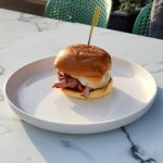 Bacon & Egg Roll with Carolina Tomato Coulis (GFO)